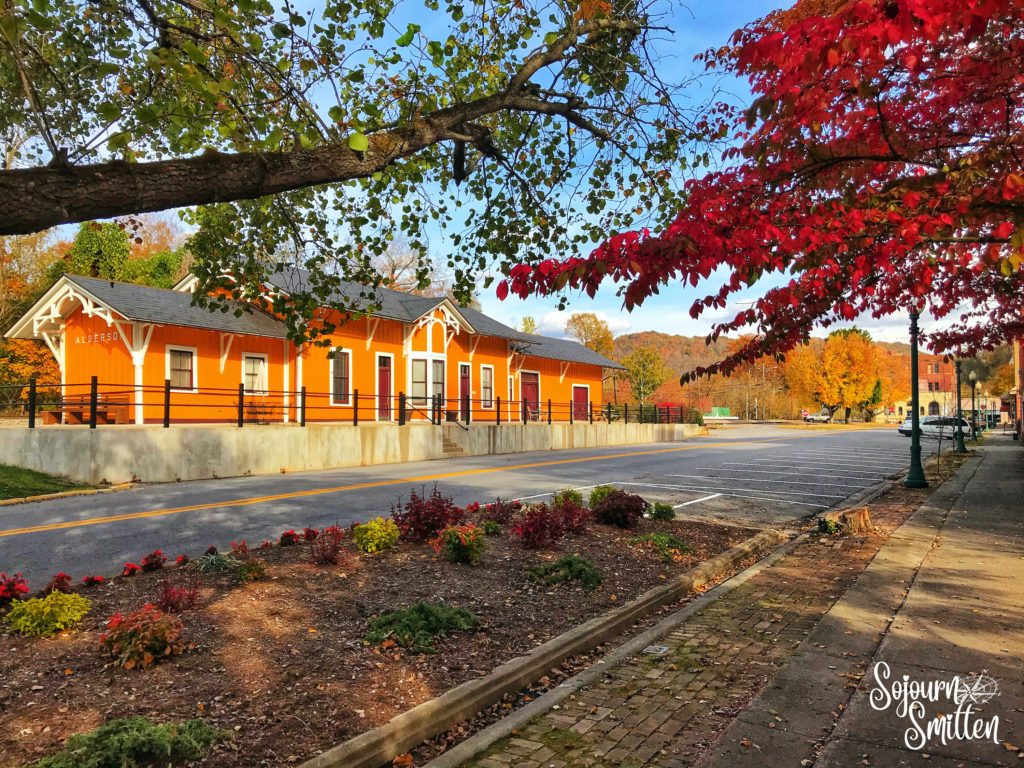 Alderson, WV Train Depot - Photo by Stacy Eskins