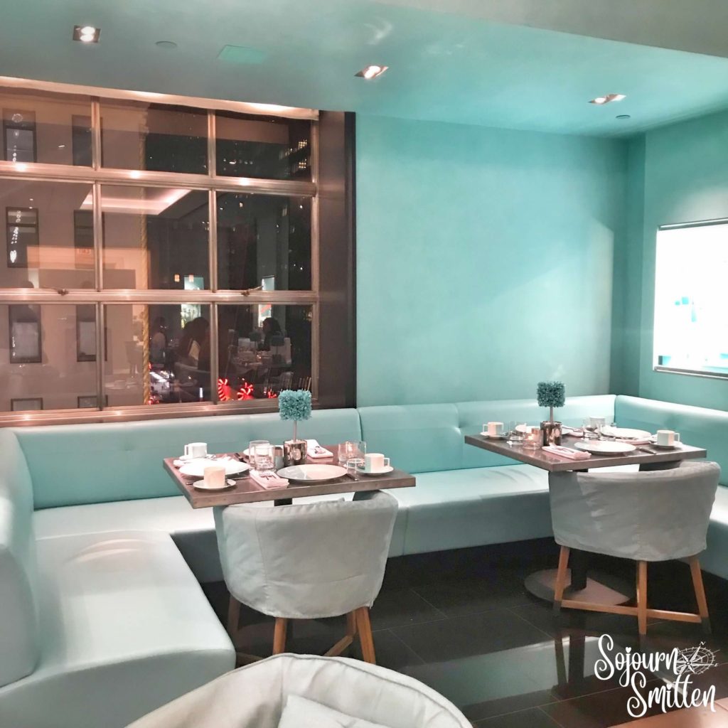 Blue Box Cafe Reservations at Tiffany & Co. in New York City - Sojourn  Smitten