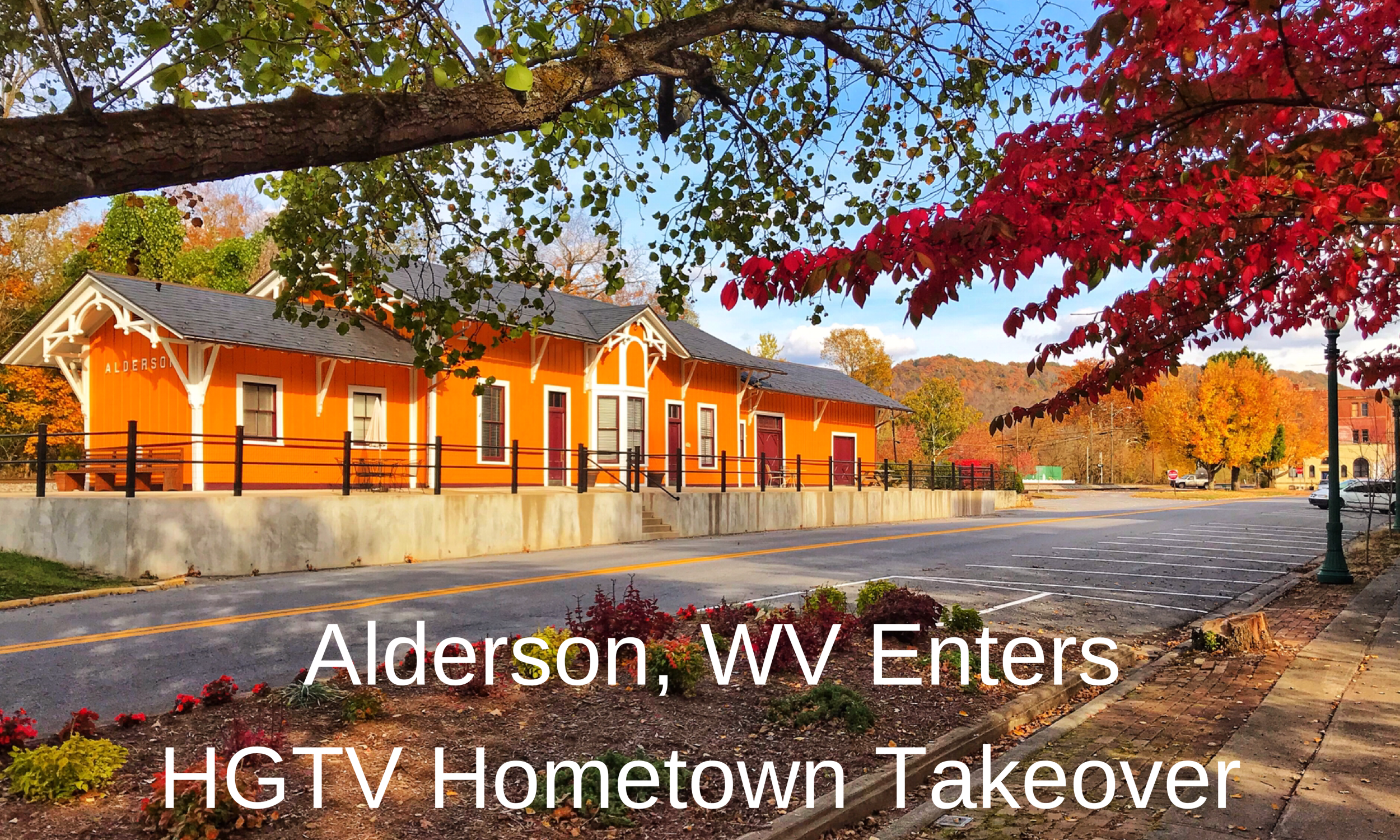 Alderson, WV Train Depot - Photo by Stacy Eskins